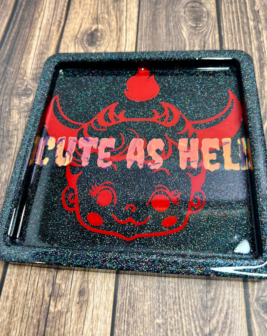 Kewpie Baby Devil Decorative Tray
