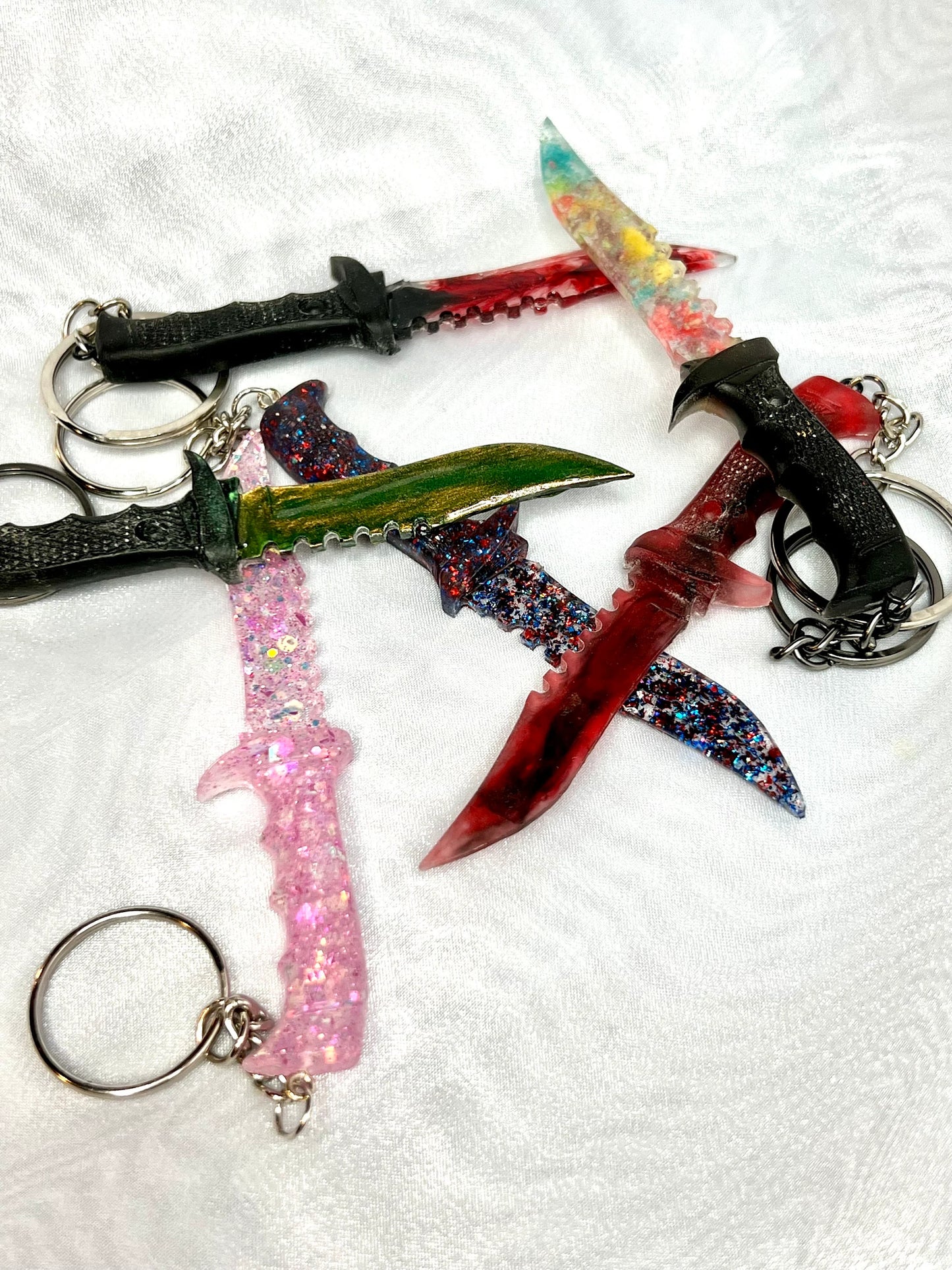 Mini Dagger Keychains