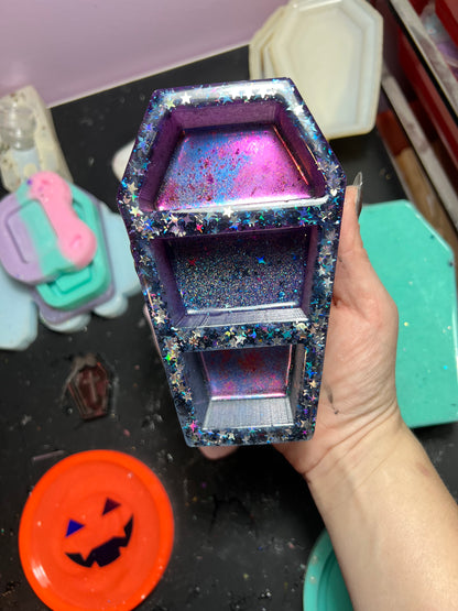 Galaxy Thermal Color Change Mini Coffin